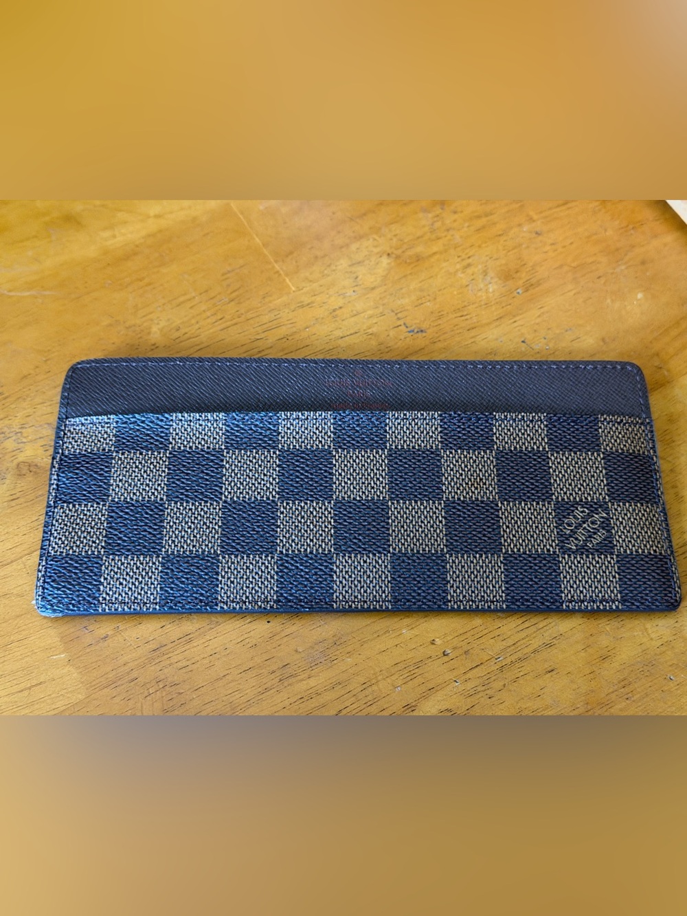 🔥Louis Vuitton Damier Ebene wallet insert. 6 credit card slots and money insert - Picture 2 of 5